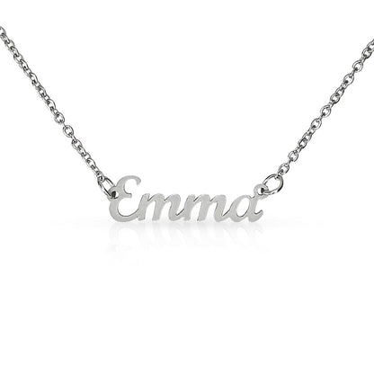 Custom Cursive Name Necklace