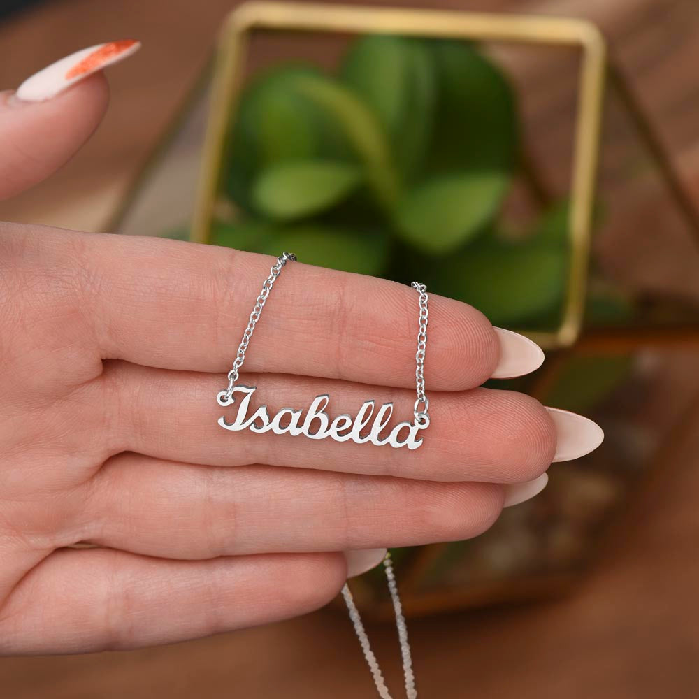 Custom Cursive Name Necklace