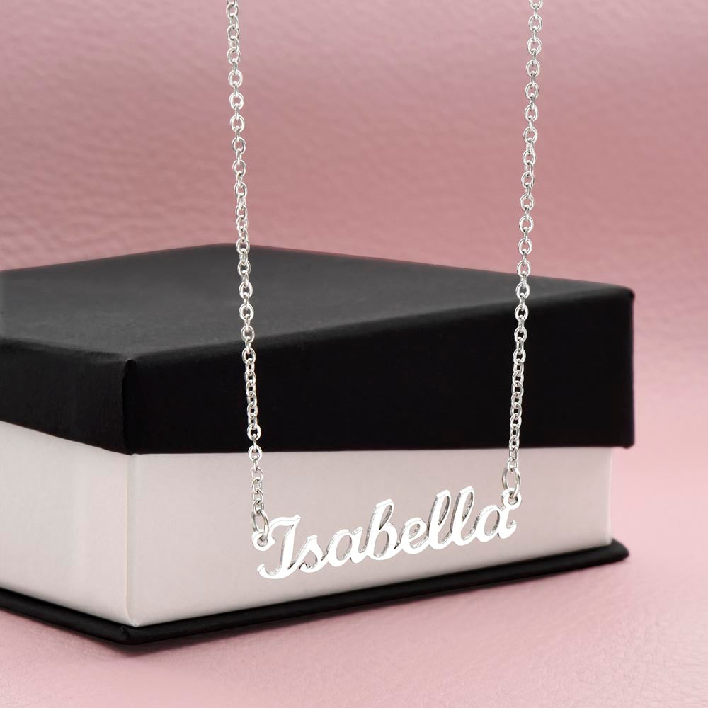 Custom Cursive Name Necklace