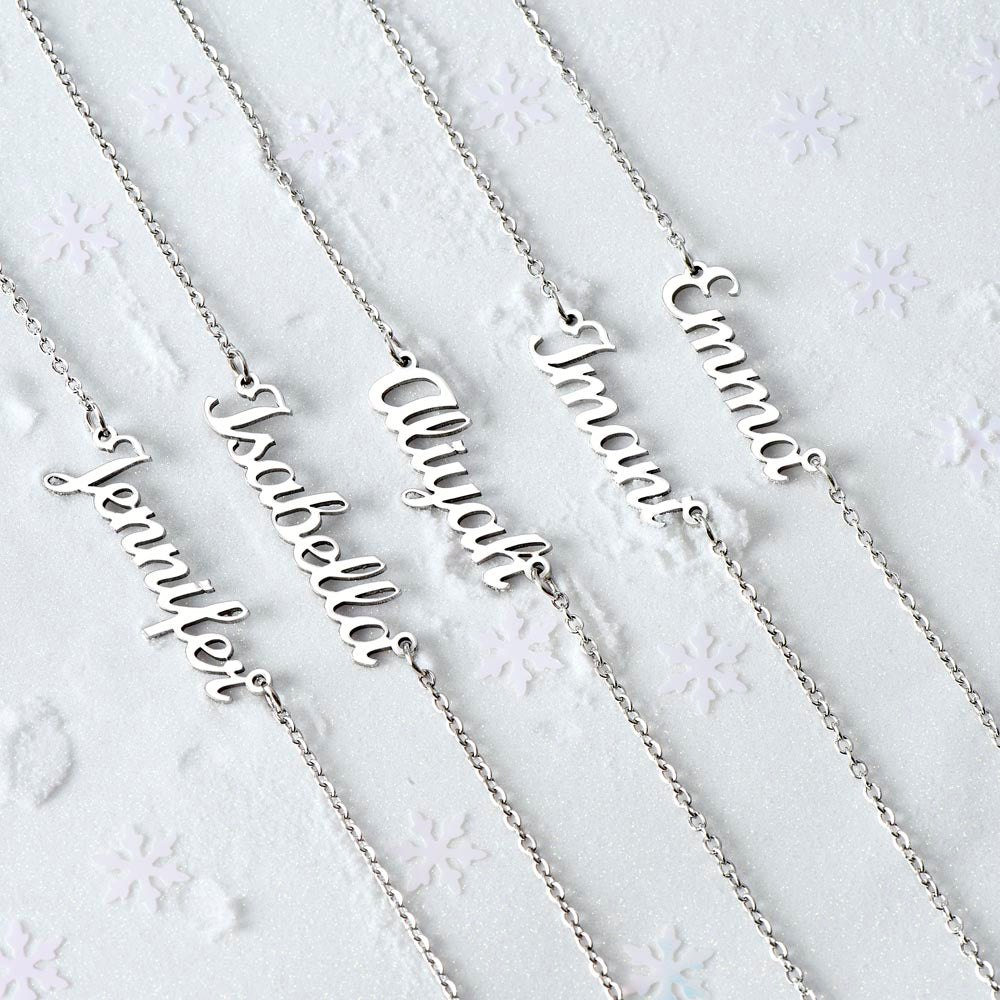 Custom Cursive Name Necklace