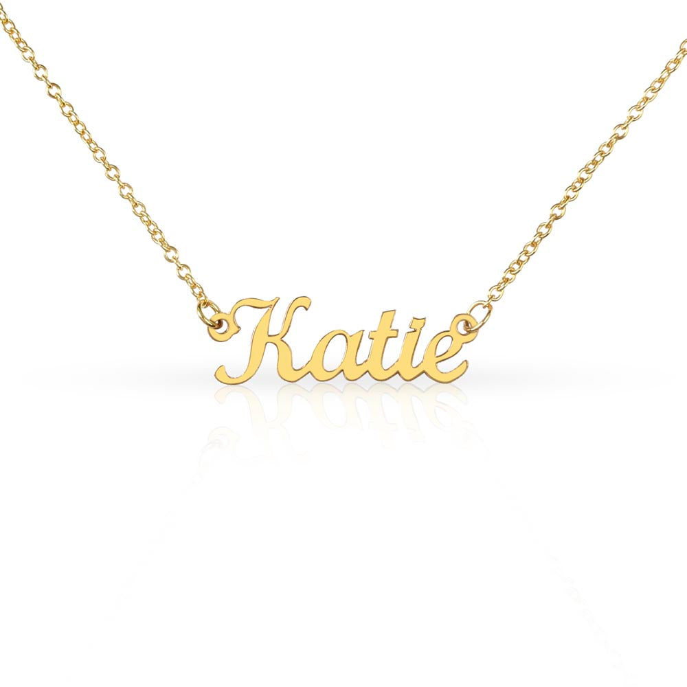 Custom Cursive Name Necklace