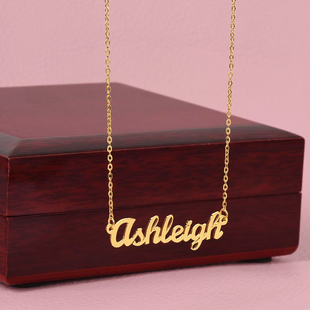 Custom Cursive Name Necklace